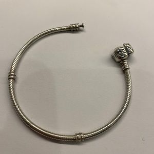 Authentic Pandora Moments Snake Chain Bracelet!